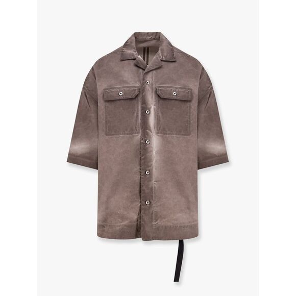 Drkshdw Men Magnum Tommy Denim Shirt With Used Effect